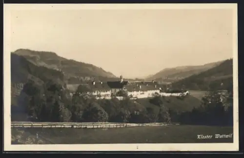 AK Wattwil, Blick zum Kloster