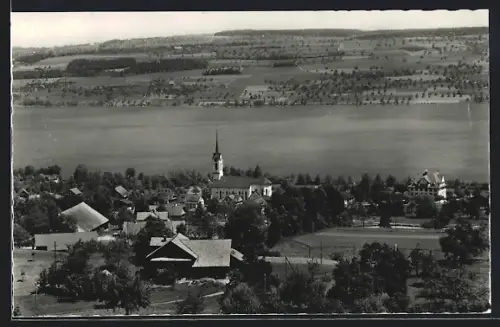 AK Nottwil, Ortspartie mit Kirche