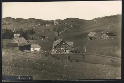 AK Hemberg, Ortsansicht aus der Vogelschau