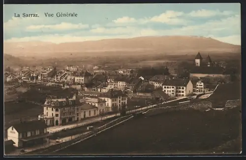AK La Sarraz, Vue Générale
