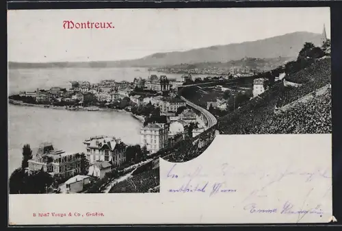 AK Montreux, Vue Générale