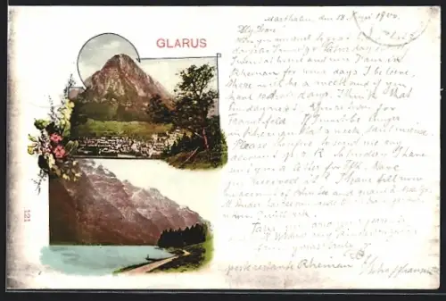AK Glarus, Gesamtansicht und Seepartie