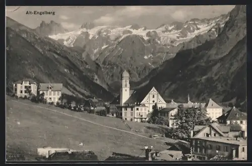 AK Engelberg, Alt-Engelberg im Sonnenschein
