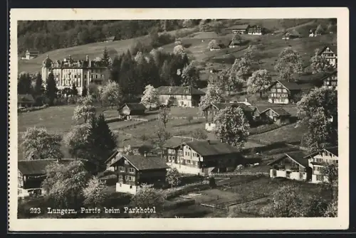 AK Lungern, Partie beim Parkhotel
