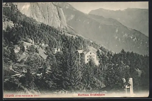 AK Vitznau, Blick zum Kurhaus Grubisalm