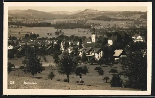 AK Buttisholz, Ortsansicht mit Kirche