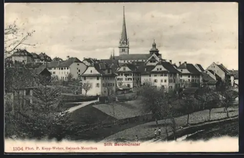 AK Münster /Luzern, Stift Beromünster