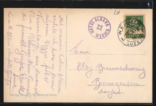 AK Weggis, Badengäste im Strandbad