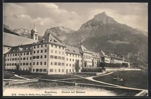 AK Engelberg, Kloster mit Hahnen