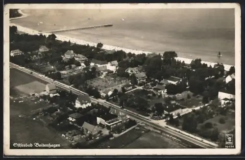 AK Boltenhagen, Fliegeraufnahme des Ostseebades