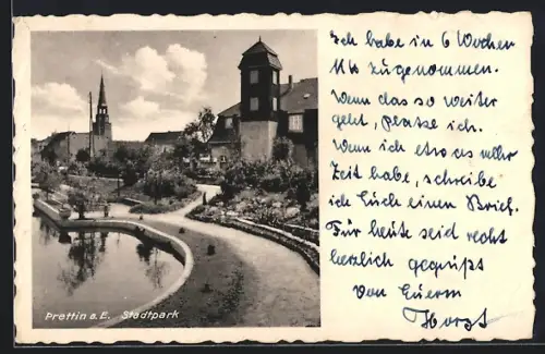 AK Prettin a. E., Stadtpark