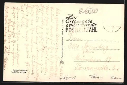 AK Gera, Platz der SA mit Strassenbahn