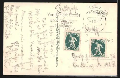 AK Weimar / Thüringen, Abteilungsgebäude Flak-Abteilung