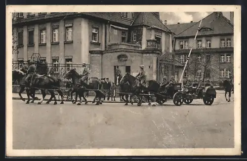 AK Bautzen, Partie an der Barbara-Kaserne