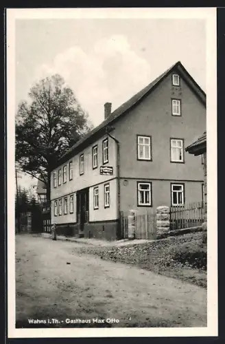 AK Wahns i. Th., Gasthaus Max Otto