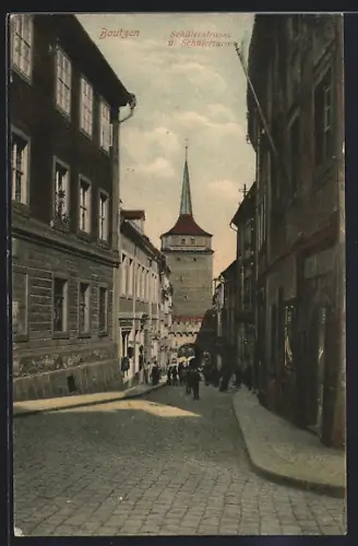 AK Bautzen, Schülerturm, Schülerstrasse