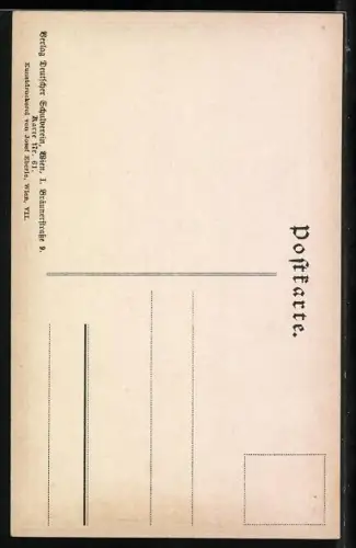 AK Deutscher Schulverein Nr. 61: Rübezahl, Motiv mit Zwergen