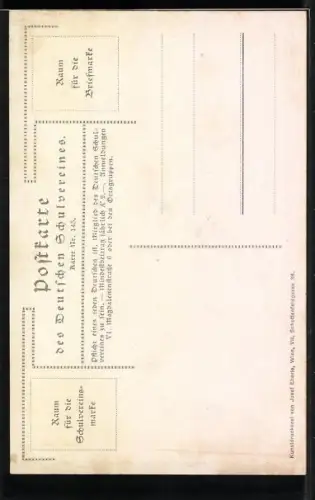 Künstler-AK Theod. Körner, Du Schwert an meiner Linken, Der Dichter zu Pferd dargestellt