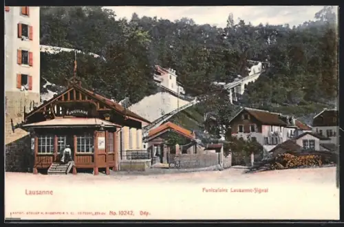 AK Lausanne, Funiculaire Lausanne-Signal