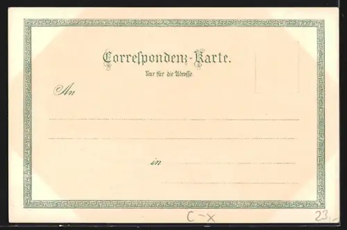 Lithographie Zirl a. d. Arlbergbahn, Gasthof und Restaurant zum Löwen, Martinswand