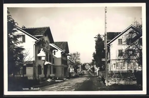 AK Root, Restaurant Winkelried, Strassenpartie