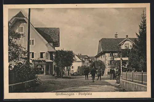 AK Grosswangen, Postplatz