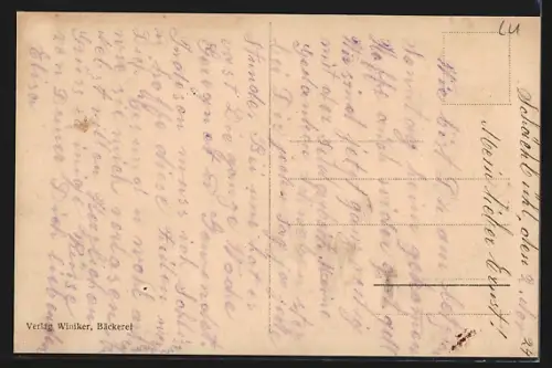 AK Grosswangen, Postplatz