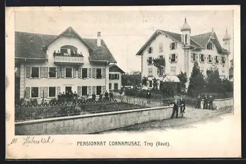 AK Trey, Pensionnat Cornamusaz