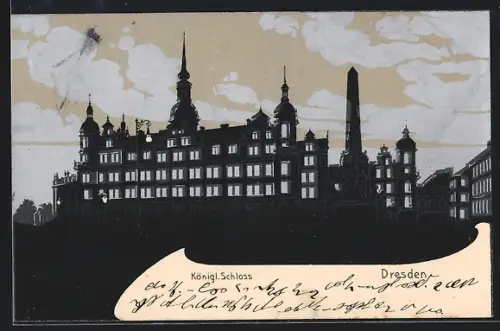 AK Dresden, Königl. Schloss