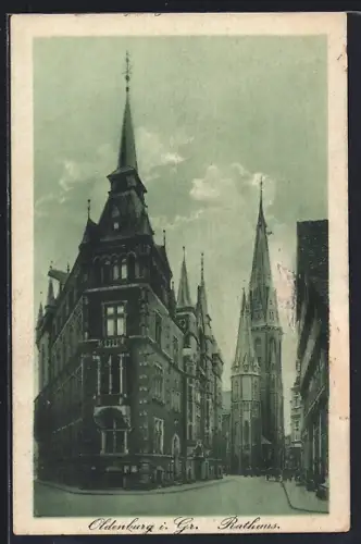 AK Oldenburg i. Gr., Rathaus