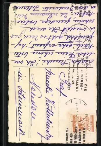 AK Bergsteigende Osterküken mit Fernglas und Sonnenschirm