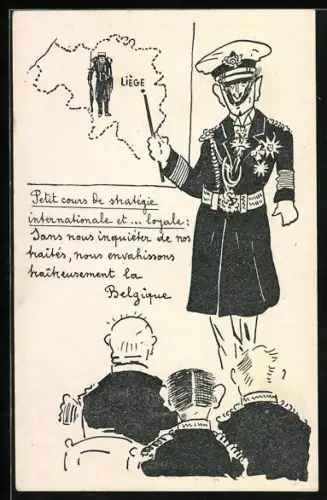 AK Petit cours de stratssegie internationale et.... loyale