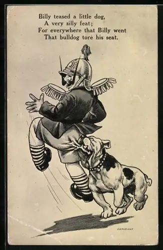 AK Billy teased a little dog a very silly feat