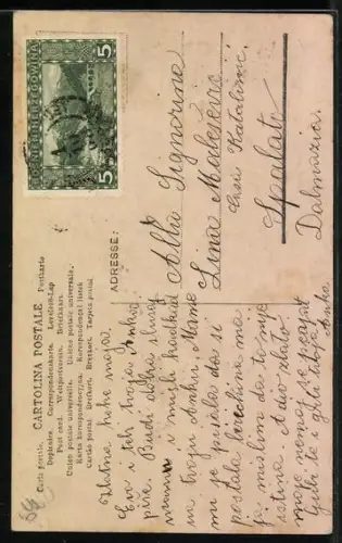 AK Mädchen nimmt einen Löffel aus der Flasche, Reklame für Sirolina Trunk