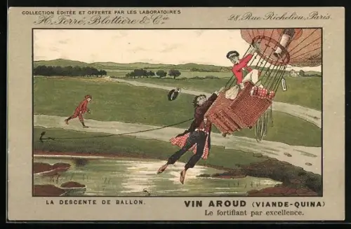 AK La Descente de Ballon, Poudre et Cigarettes d`Abyssinie Exibard