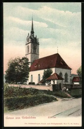 AK Gränichen, Partie bei der Kirche