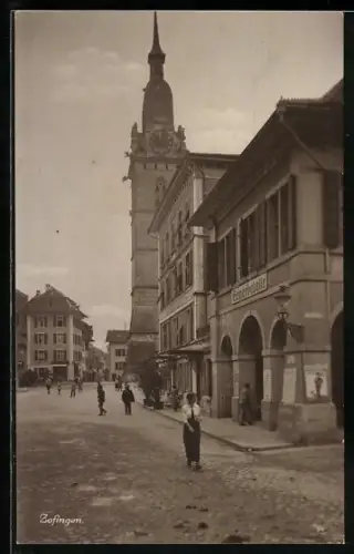AK Zofingen, Strassenpartie bei der Gewerbehalle