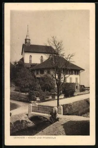 AK Uerkheim, Kirche & Pfarrhaus