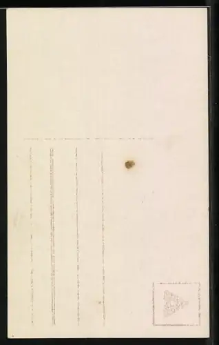 Foto-AK HB Nr. 7151: Junge Frau liest im Lampenlicht den Brief ihres Geliebten