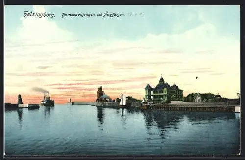 AK Helsingborg, Hamnpaviljongen och Angfarjan