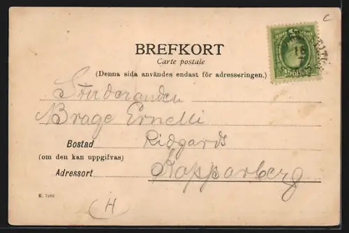 AK Boden, Jernvägsbron öfver Bodan