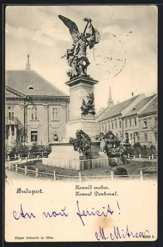 AK Budapest, Honved-Denkmal