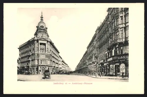 AK Budapest, Andrássy-Strasse
