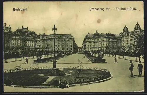 AK Budapest, Am Freiheits-Platz