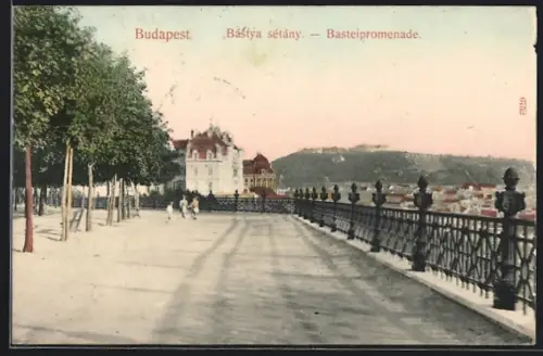 AK Budapest, Basteipromenade