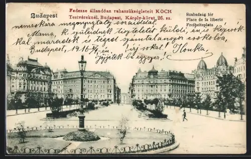 AK Budapest, Freiheitsplatz