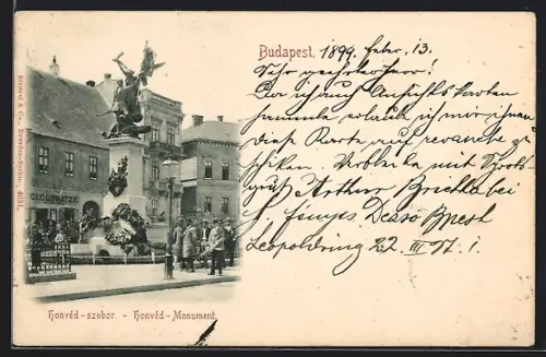 AK Budapest, Honvéd-Monument