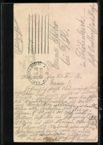 Foto-AK BNK Nr. 34476/1: Fräulein mit Blumen