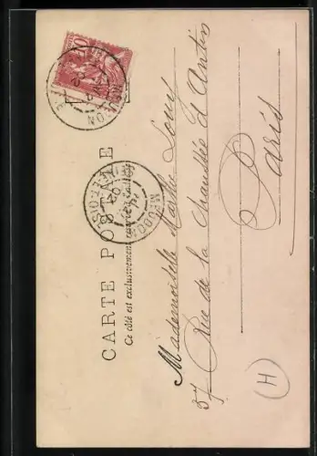 Foto-AK A. Noyer Nr. 4: Hue! Cocotte!...