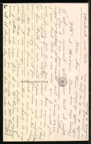 Foto-AK A. Noyer Nr. 2955: Par und Kind mit Weihnachtsbaum im Schnee